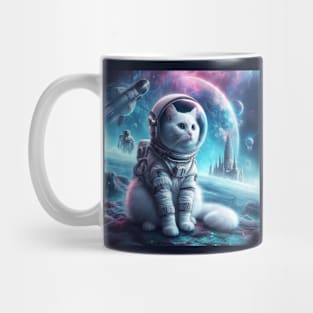 Space cat, cat astronaut Mug